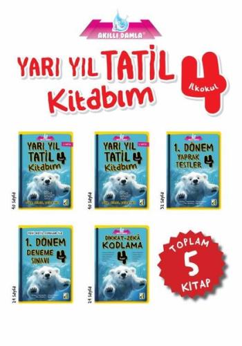 4 .Sınıf Yarı Yıl Tatil Kitabım Seti - 5 Kitap Takım | Kitap Ambarı