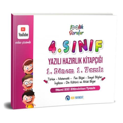 4. Sınıf Yazılı Hazırlık Kitapçığı 1. Dönem 1. Yazılı