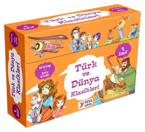 4. Sınıflar için Türk ve Dünya Klasikleri (10 Kitap) | Kitap Ambarı