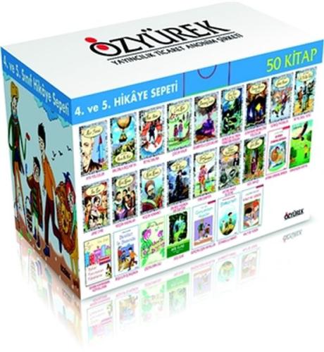 4. ve 5. Sınıf Eğitim Seti (50 Kitap Kutulu) | Kitap Ambarı