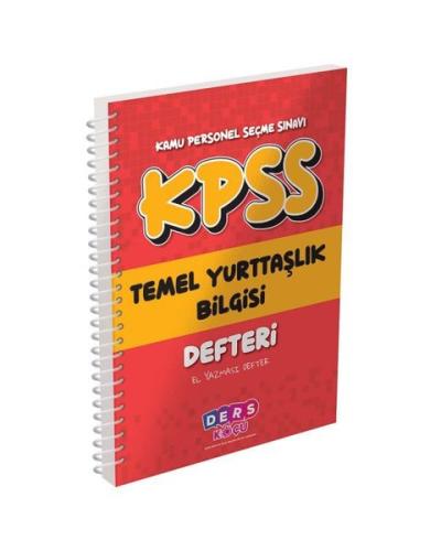 4034 KPSS Temel Yurttaşlık Bilgisi Defteri DK | Kitap Ambarı
