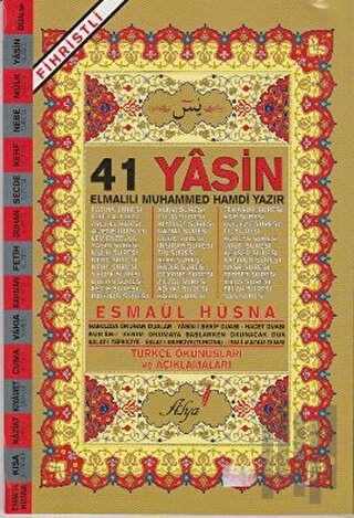 41 Yasin Türkçe Okunuşları ve Açıklamaları (Fihristli) | Kitap Ambarı