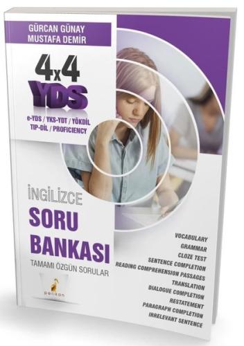 4x4 YDS İngilizce Soru Bankası - Tamamı Özgün Sorular | Kitap Ambarı