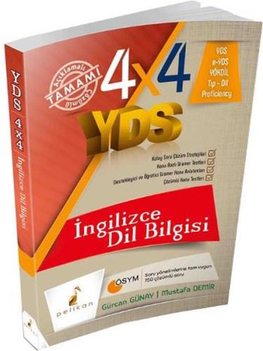 4x4 YDS Seti 4. Kitap İngilizce Dil Bilgisi | Kitap Ambarı