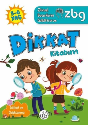 5 - 6 Yaş Dikkat Kitabım - Dikkat ve Odaklanma - ZBG Zihinsel Becerile