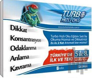 5 ile 8. Sınıflar İçin Dikkat ve Hızlı Okuma Seti