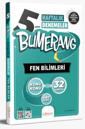 5. Sınıf Bumerang 32 Haftalık Fen Bilimleri Denemeleri | Kitap Ambarı