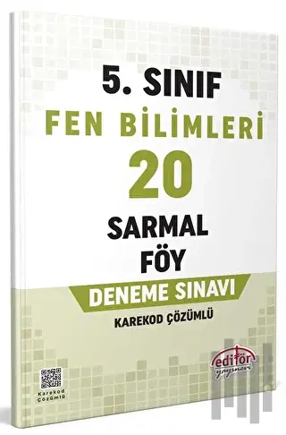 5. Sınıf Fen Bilimleri 20 Sarmal Föy Deneme Sınavı | Kitap Ambarı