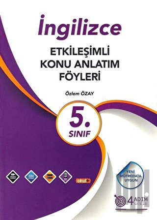 5. Sınıf İngilizce Etkileşimli Konu Anlatım Föyleri