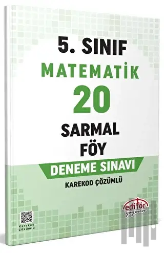 5. Sınıf Matematik 20 Sarmal Föy Deneme Sınavı | Kitap Ambarı