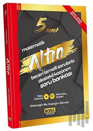 5. Sınıf Matematik Altın Soru Bankası | Kitap Ambarı