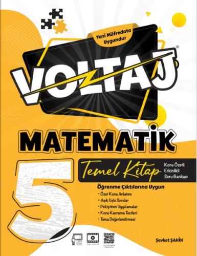 5.Sınıf Matematik Voltaj Tk Temel Kitap