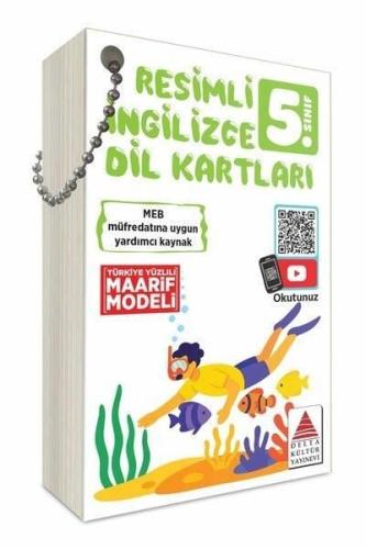 5. Sınıf Resimli İngilizce Dil Kartları