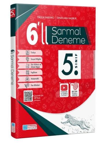 5. Sınıf Tüm Dersler 6'lı Sarmal Deneme (Video Çözümlü) | Kitap Ambarı