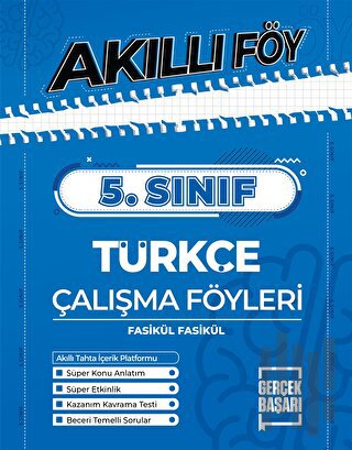 5. Sınıf Türkçe Akıllı Föy