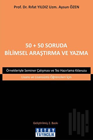 50+50 Soruda Bilimsel Araştırma ve Yazma
