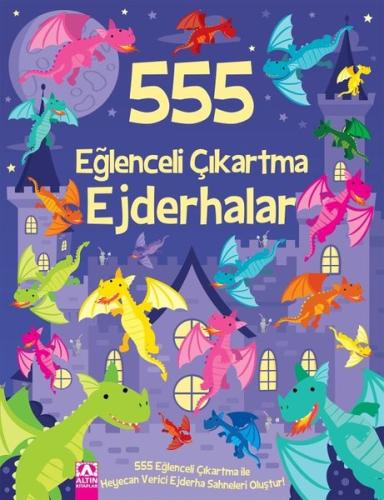 555 Eğlenceli Çıkartma - Ejderhalar | Kitap Ambarı