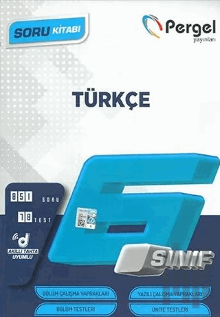 6. Sınıf 2022 Türkçe Soru Bankası Kitap