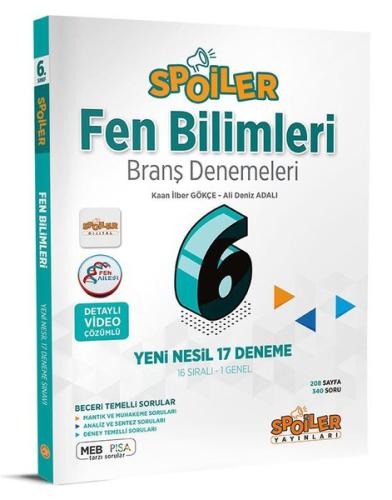 6.Sınıf Fen Bilimleri Branş Denemeleri | Kitap Ambarı