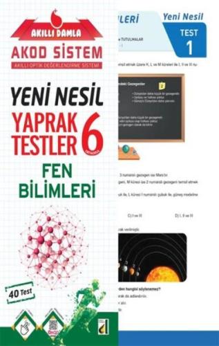 6.Sınıf Fen Bilimleri Yeni Nesil Yaprak Testler | Kitap Ambarı