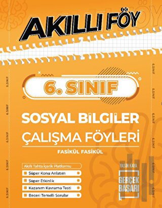 6. Sınıf Sosyal Bilgiler Akıllı Föy