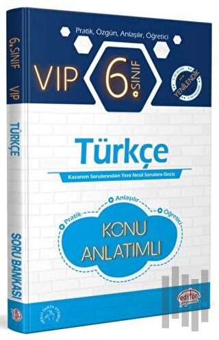 6. Sınıf VIP Türkçe Konu Anlatımlı