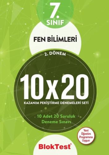 7.Sınıf 2. Dönem Fen Bilimleri Kazanım Pekiştirme Denemeleri Seti