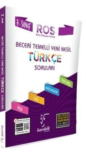 7.Sınıf Beceri Temelli Yeni Nesil Türkçe Soruları ROS | Kitap Ambarı