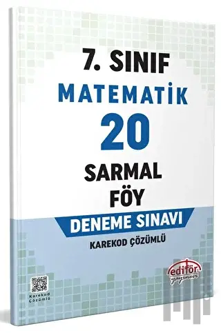 7. Sınıf Matematik 20 Sarmal Föy Deneme Sınavı | Kitap Ambarı