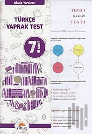 7. Sınıf Okula Yardımcı Türkçe Yaprak Test | Kitap Ambarı