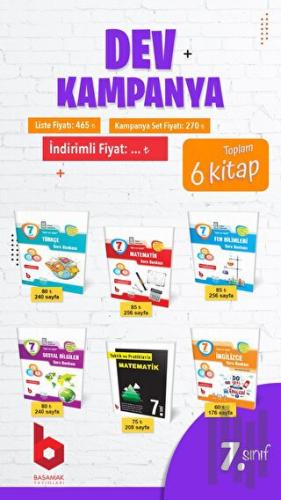 7. Sınıf Soru Bankası Seti (6 Kitap)
