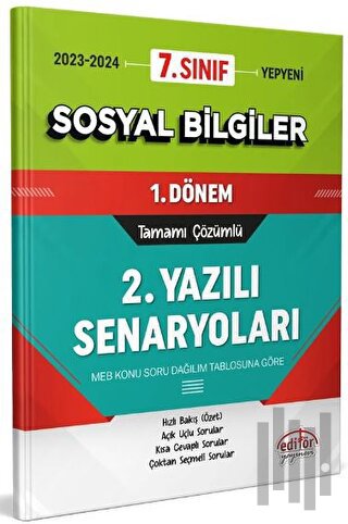 7. Sınıf Sosyal Bilgiler 1. Dönem Ortak Sınavı 2. Yazılı Senaryoları T