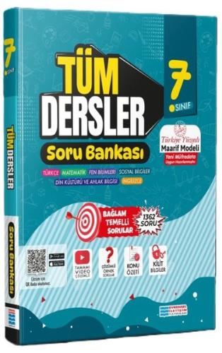 7. Sınıf Tüm Dersler Konu Özetli Soru Bankası - Maarif Modeli | Kitap 