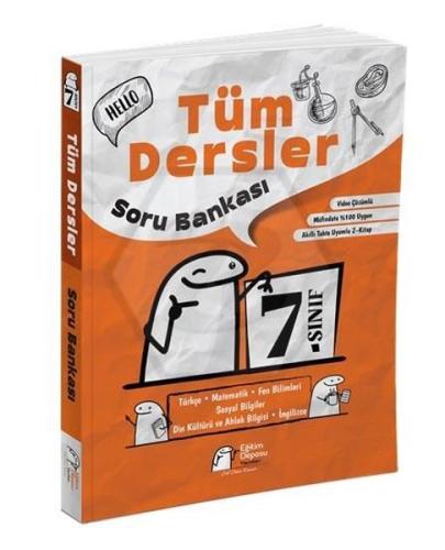 7.Sınıf Tüm Dersler Soru Bankası Eğitim Deposu Yayınları