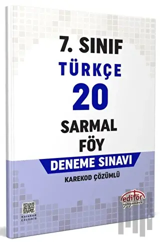 7. Sınıf Türkçe 20 Sarmal Föy Deneme Sınavı | Kitap Ambarı