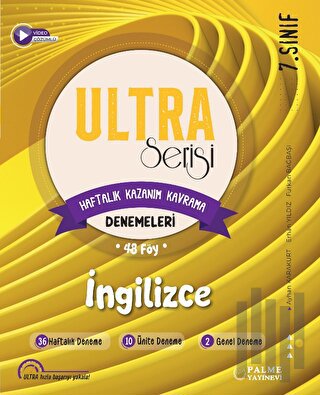 7. Sınıf Ultra Serisi İngilizce Deneme Kitabı (48 Föy) | Kitap Ambarı