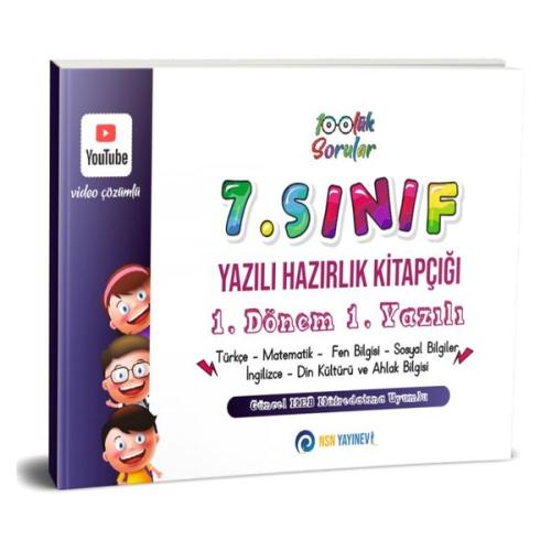 7. Sınıf Yazılı Hazırlık Kitapçığı 1. Dönem 1. Yazılı