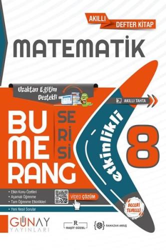 8. Sınıf Bumerang Etkinlikli Matematik | Kitap Ambarı