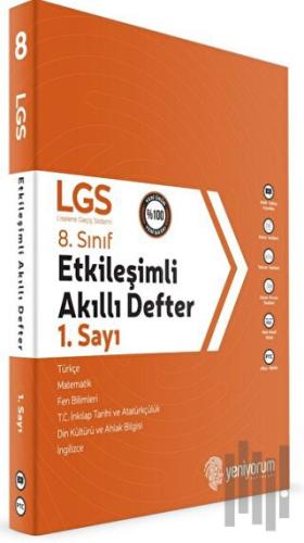 8. Sınıf Etkileşimli Akıllı Defter 1. Sayı