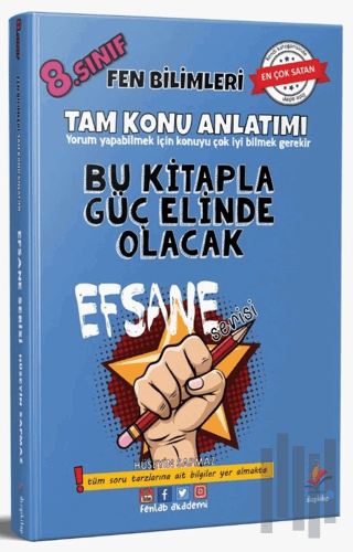 8. Sınıf Fen Bilimleri Konu Anlatımı Efsane Serisi