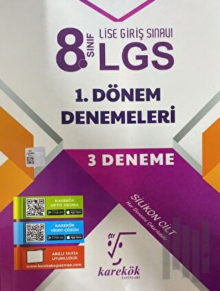 8.Sınıf LGS 1.Dönem Denemeleri 3 Deneme | Kitap Ambarı