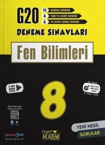 8.Sınıf LGS Fen Bilimleri 20'li Deneme | Kitap Ambarı