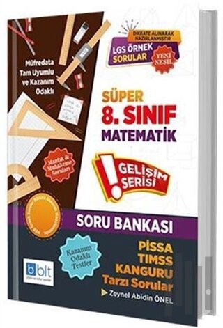 8. Sınıf Süper Matematik Soru Bankası