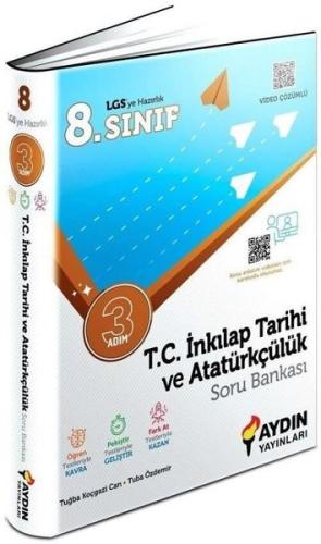 8. Sınıf T.C. İnkılap Tarihi ve Atatürkçülük Üç Adım Soru Bankası | Ki