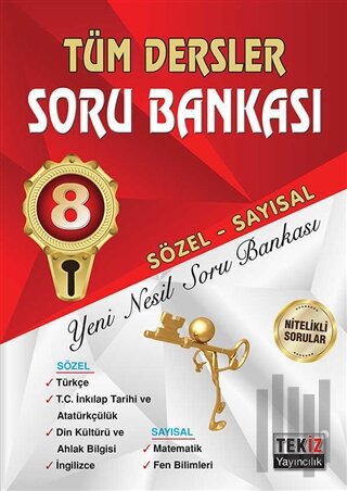 8. Sınıf Tüm Dersler Soru Bankası