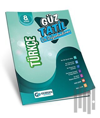 8. Sınıf Türkçe Güz Tatil Kitabı 2022 - 2023