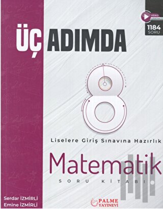8. Sınıf Üç Adımda Matematik Soru Kitabı