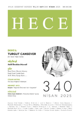 Hece Dergisi - Sayı 340 Nisan 2025