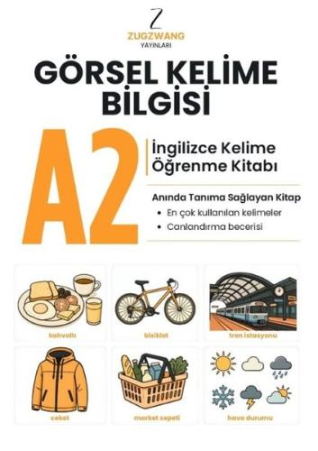 A2 Görsel Kelime Bilgisi - İngilizce Kelime Öğrenme Kitabı