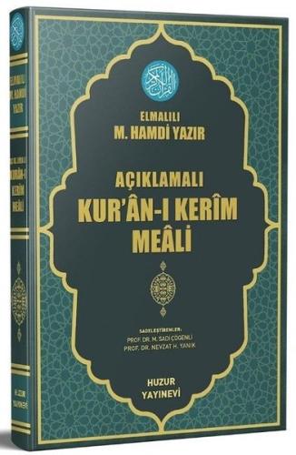 Açıklamalı Kur'an-ı Kerim Meali - Orta Boy (Ciltli)